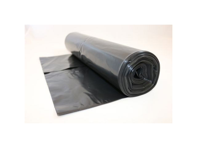 Plastsäck storkök LD 60L 80my sv 25/RL, rulle om 25 st