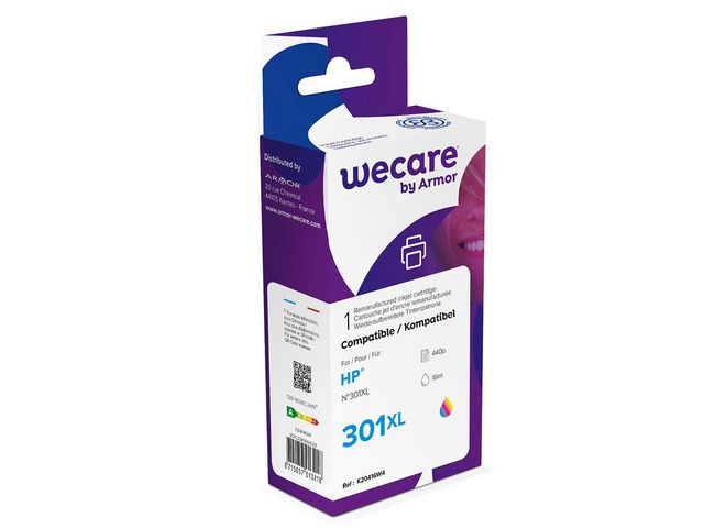 Wecare Bläckpatron 301XL färg, st