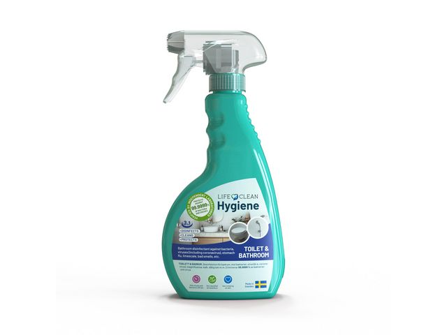 LIFECLEAN Ytdesinfektion Toilet & Bathroom 450ml, flaska om 450 ml