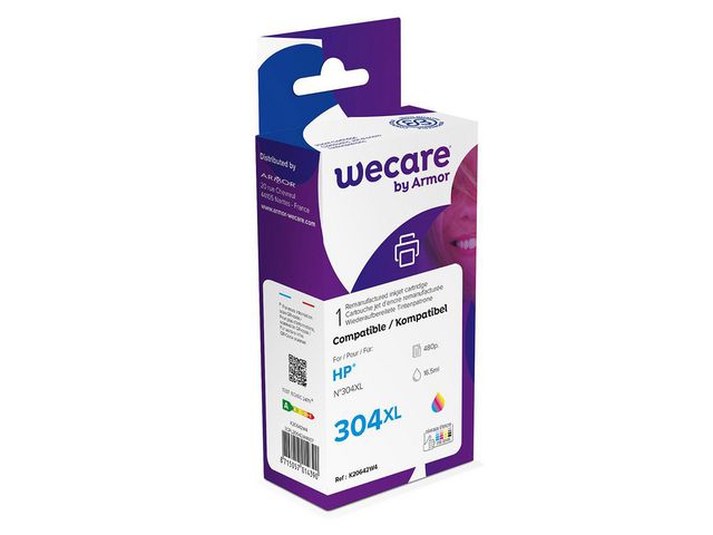 Wecare Bläckpatron 304XL färg, st