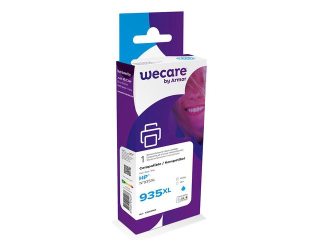 Wecare Bläckpatron 935XL cyan, st