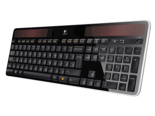 Produktfoto för Logitech Tangentbord K750 Solar