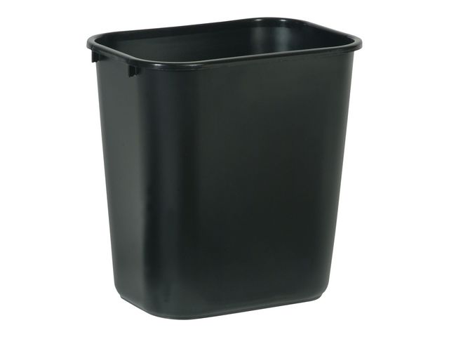 Rubbermaid Commercial Products Papperskorg svart 27L, st