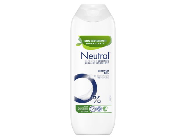Neutral Duschkräm oparfymerad 250ml, flaska om 250 ml