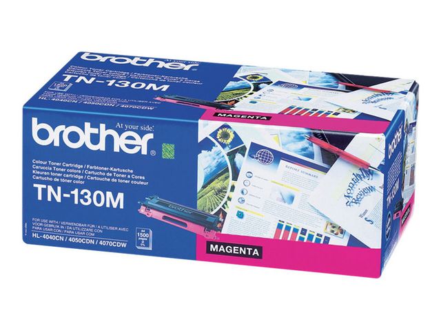 Brother Toner TN-130 M, TN-130M, magenta, singelförpackning, st