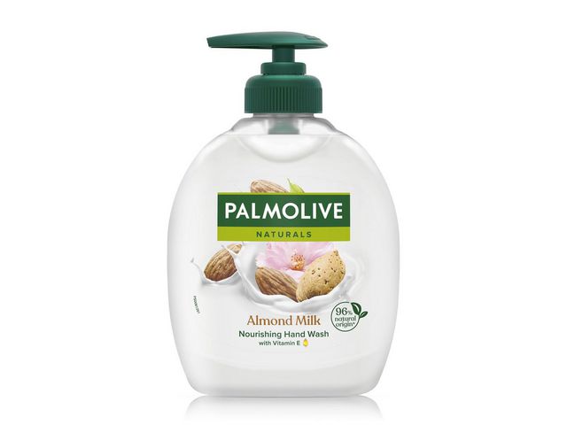 Palmolive Tvål Milk & Almond 300ml, flaska om 300 ml