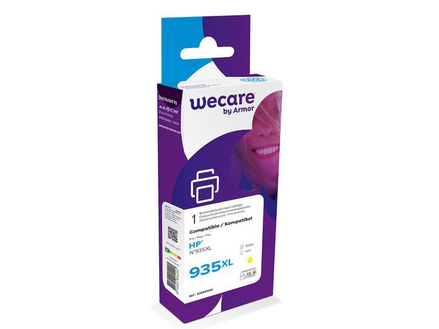 Wecare Bläckpatron 935XL gul, st