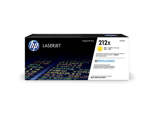 HP Toner W2122X 212X 10K Gul, st