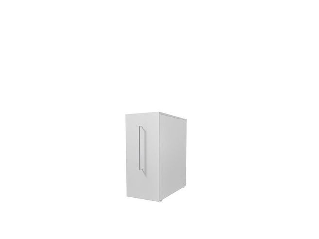 LANAB DESIGN Sidoskåp H925 D800 vitlam Dubbelsidigt, st