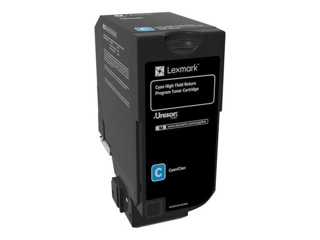 Lexmark Toner 84C2HC0 cyan, st