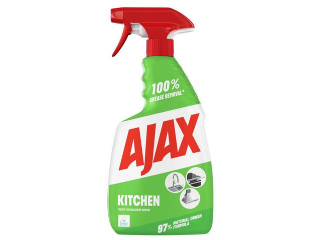 Ajax Allrengöring Kitchen & Grease Spray 750ml, flaska om 750 ml