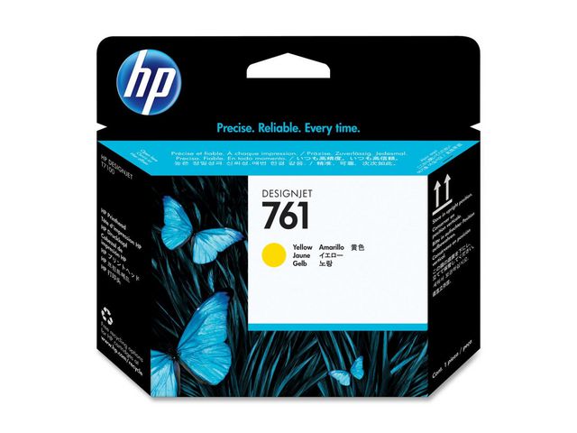 HP Skrivhuvud CH645A 761 Gul, st