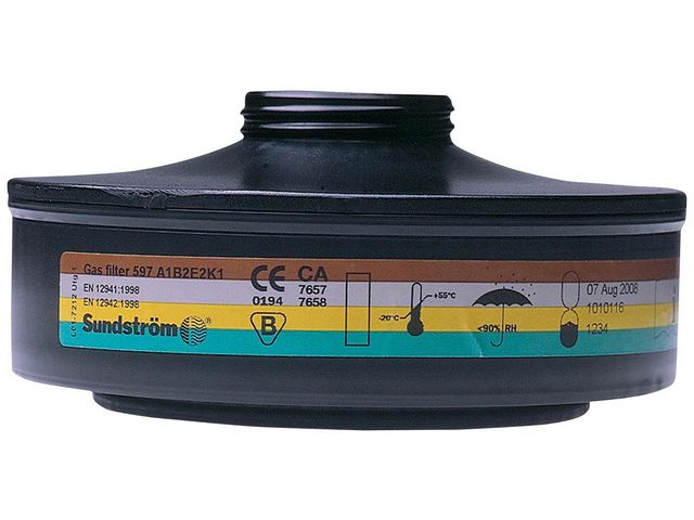 Sundström Gasfilter SR597 A1B2E2K1, st