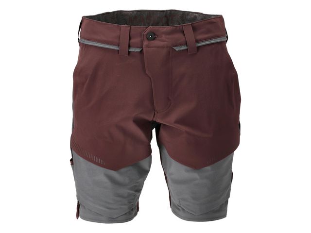 MASCOT® Shorts 29 cm Customized vröd/grå C58, st
