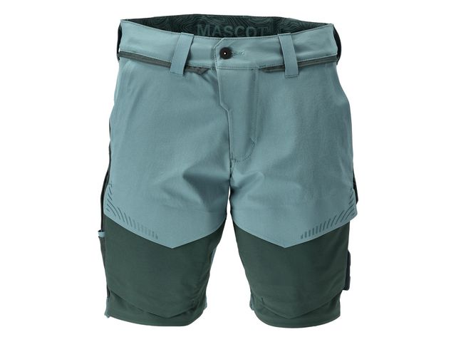 MASCOT® Shorts 24 cm Customized grön/grön C52, st
