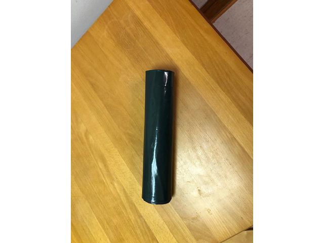 Plastsäck 2-P PE grön/svart 160L, rulle om 25 st