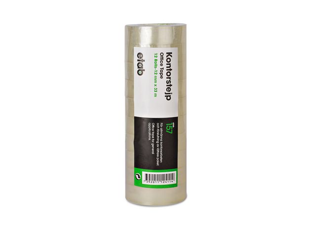 ETAB Kontorstejp 157 12mmx33m, rulle om 33 m