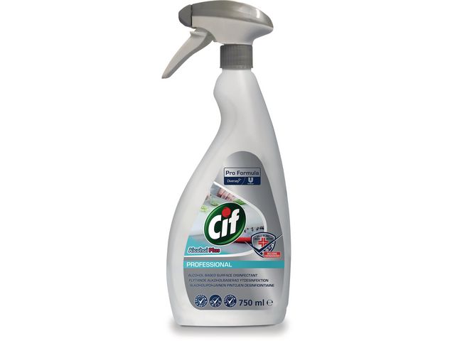 Cif Ytdesinfektion Pro Formula Alcohol 750ml, flaska om 750 ml