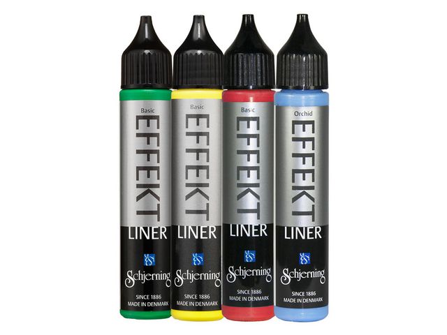 Effektliner basfärg 4x28 ml 4/fp, fp om 4 st