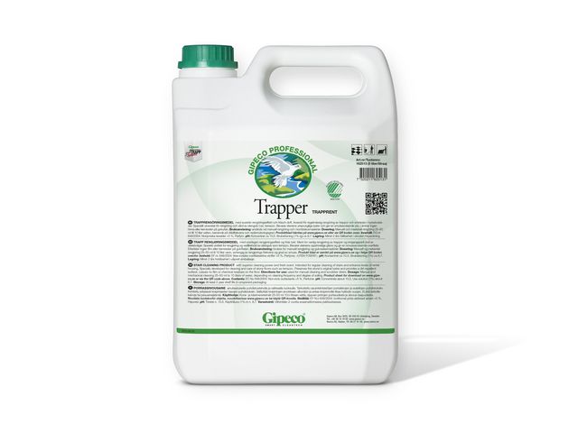 GIPECO Trapprengöringsmedel Trapper 5l, fp om 3 l