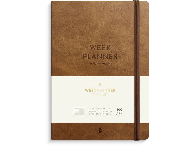 Burde Week Planner Deluxe odaterad, st