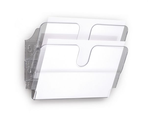 Durable Blankettfack FlexiPlus A4L 2-fack transp, st