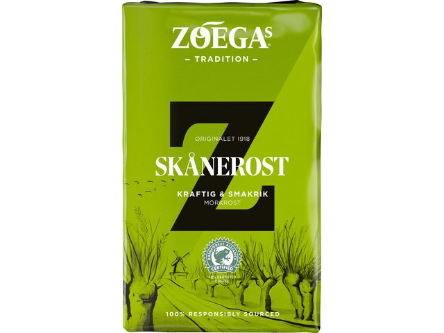 ZOEGAS Kaffe Skånerost 450g, fp om 450 g
