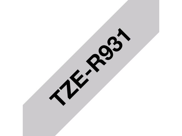 Brother Tape TZER931 12mm svart/silver, st