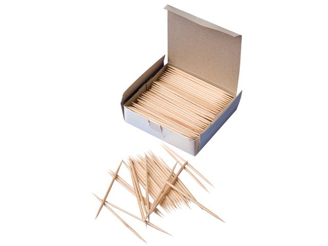 PLAYBOX ROYAL tandpetare, trä, rundade, 300, fp om 300 st