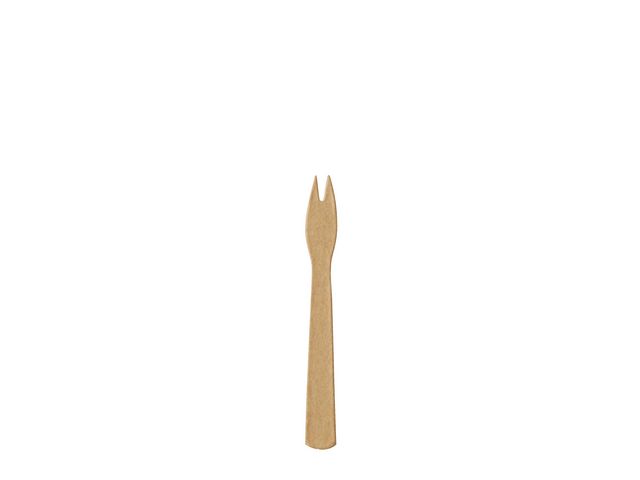 PAPSTAR Pommes frites-gaffel papper 85mm, fp om 250 st