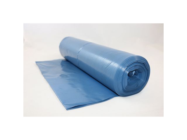 Plastsäck X-Strong 125L 50my blå, rulle om 25 st