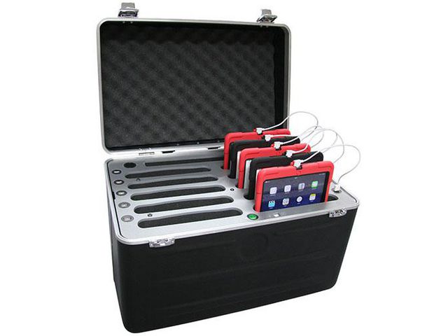 Laddväska P-TEC 12 plattor 7-11'' USB-A, st