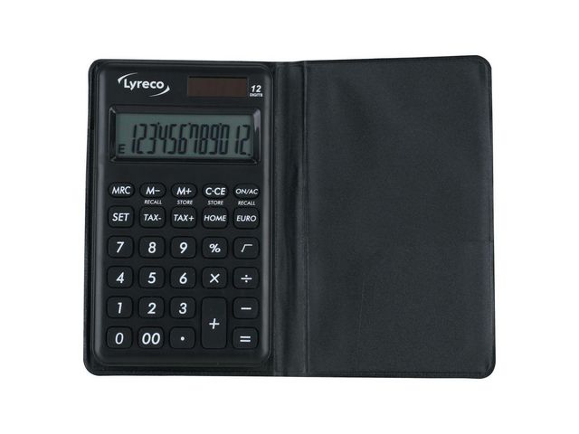 Lyreco Miniräknare 1125 12 siffror, st