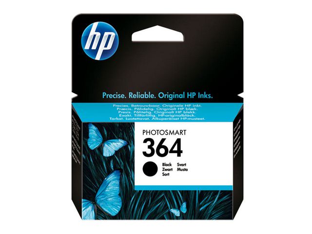 HP Bläckpatron CB316EE 364 Svart, st