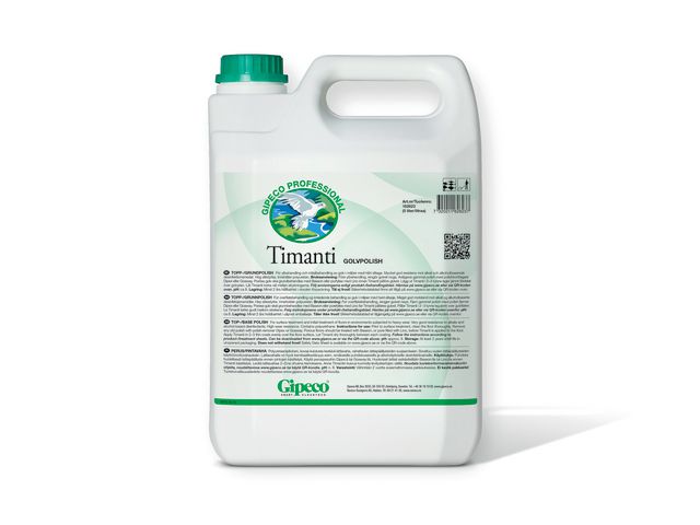 GIPECO Golvpolish Timanti 5l, flaska om 5 l