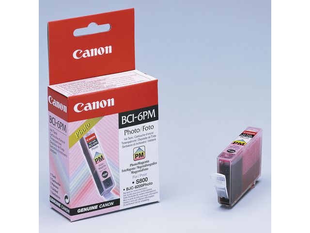 Canon Bläckpatron, BCI-6 PM, 4710A002, fotomagenta, singelförpackning, st