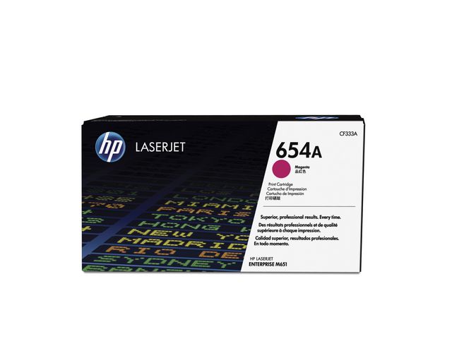 HP Toner CF333A 654A 15K Magenta, st