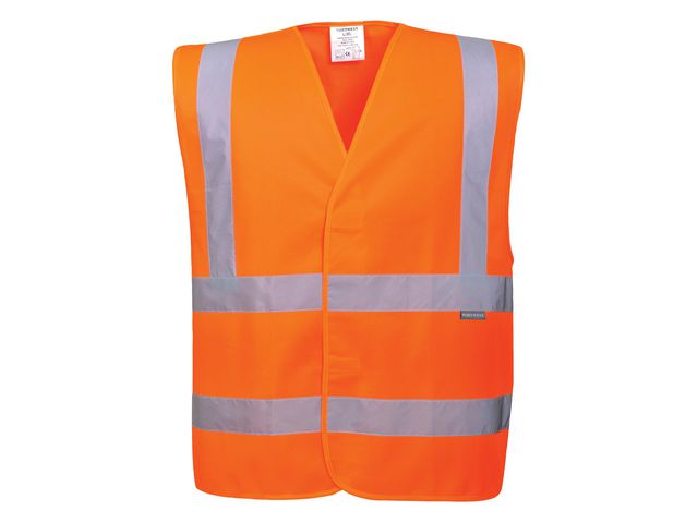 PORTWEST® Varselväst C470 orange kl 2 4/5XL, st