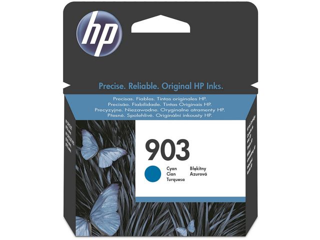 HP Bläckpatron 903, cyan, singelförpackning, T6L87AE, st