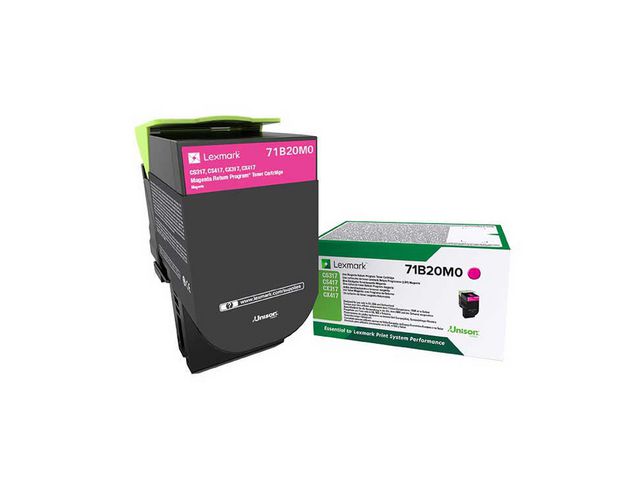 Lexmark Toner 71B20M0 Magenta, st
