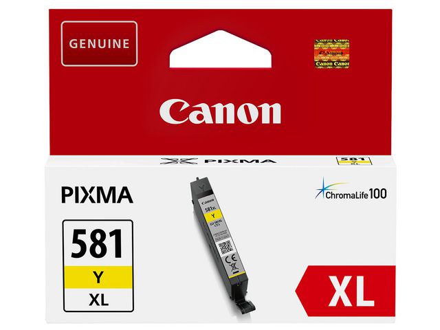 Canon CLI-581M - XL-bläckpatron, gul, hög kapacitet, 8,3 ml, kort 1 st