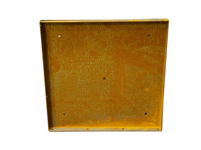 Botten för L-kruka corten 30x30cm, st
