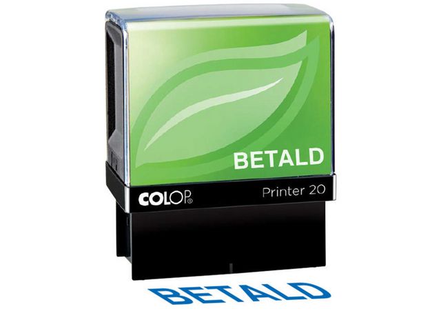 Colop Stämpel med standardtext: BETALD, st