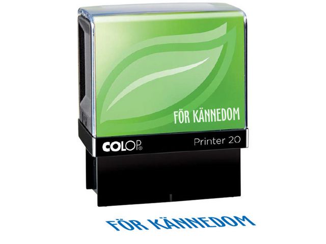 Colop Stämpel med standardtext: FÖR KÄNNEDOM, st