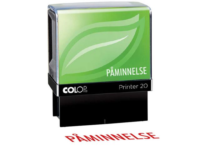Colop Stämpel med standardtext: PÅMINNELSE, st