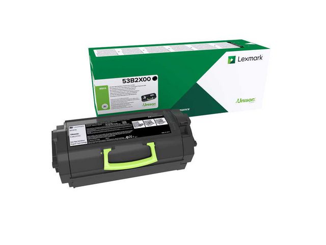 Lexmark Toner 53B2X00 Svart, st