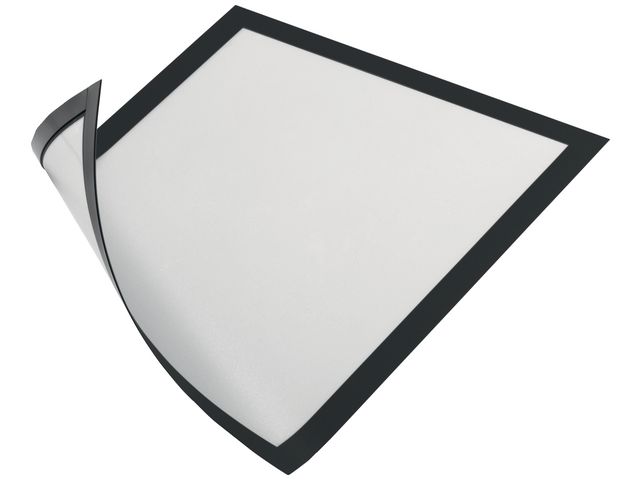 Durable Magnetram DURAFRAME® MAGNETIC A4 svart, fp om 5 st
