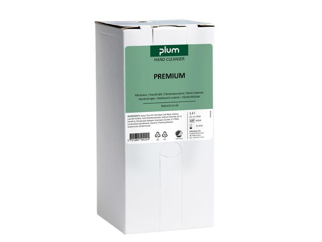 Plum Handrengöring Premium BIB 1,4l, flaska om 1 l