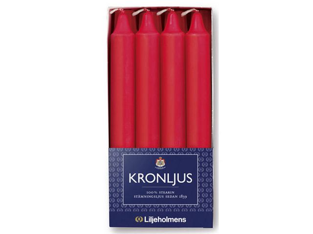 Liljeholmens Kronljus Röd, st