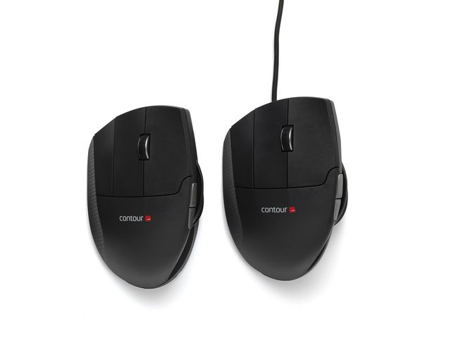 Contour Mus Unimouse Vänster Kabel, st